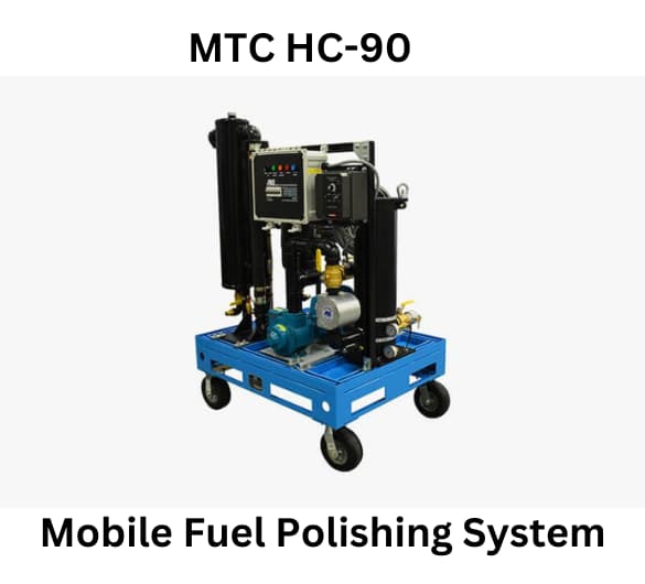 Mobile Fuel Polishing System MTC HC 90 from AXI International, providing effective fuel cleaning solutions in a portable format